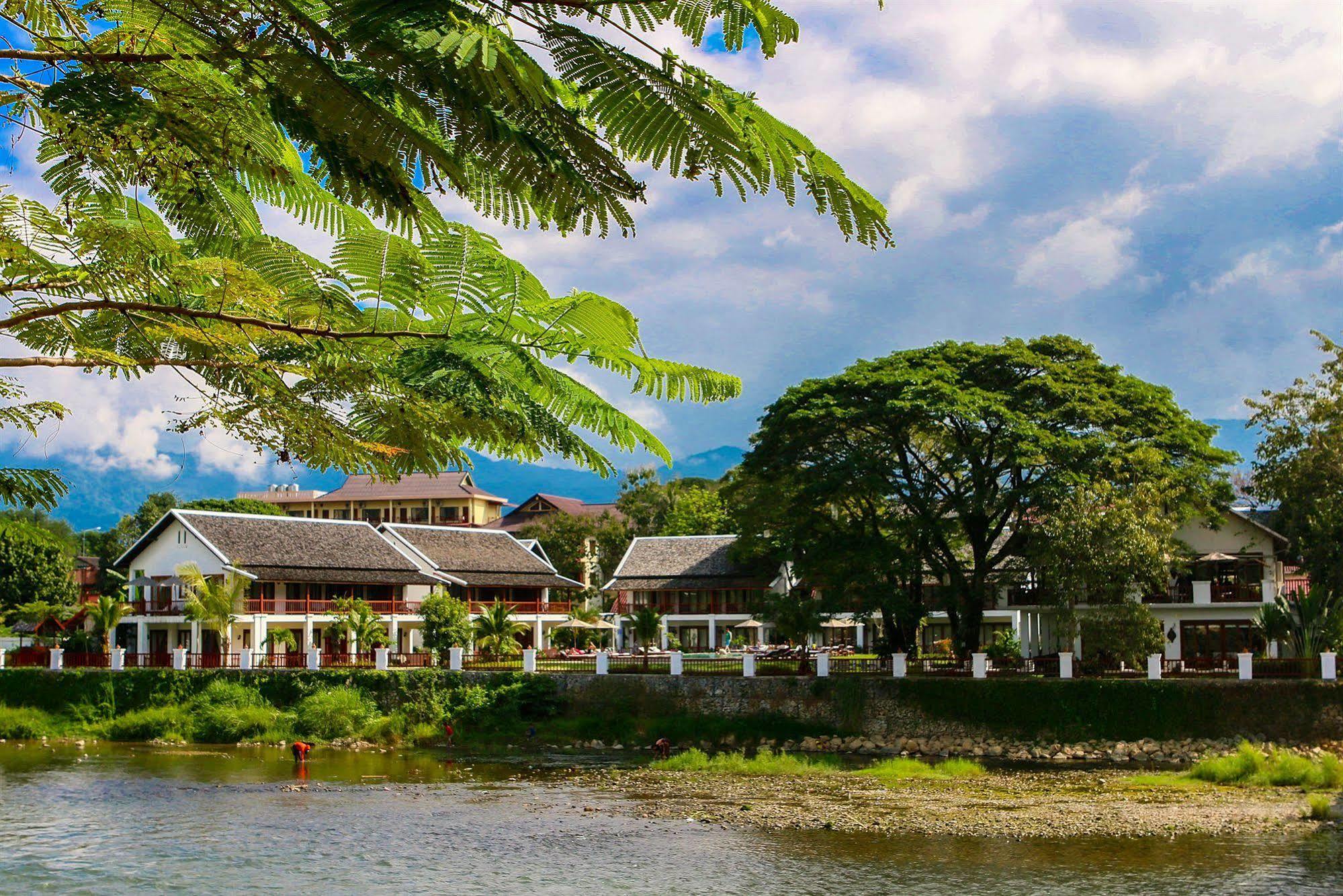 Riverside Boutique Resort, Vang Vieng Esterno foto